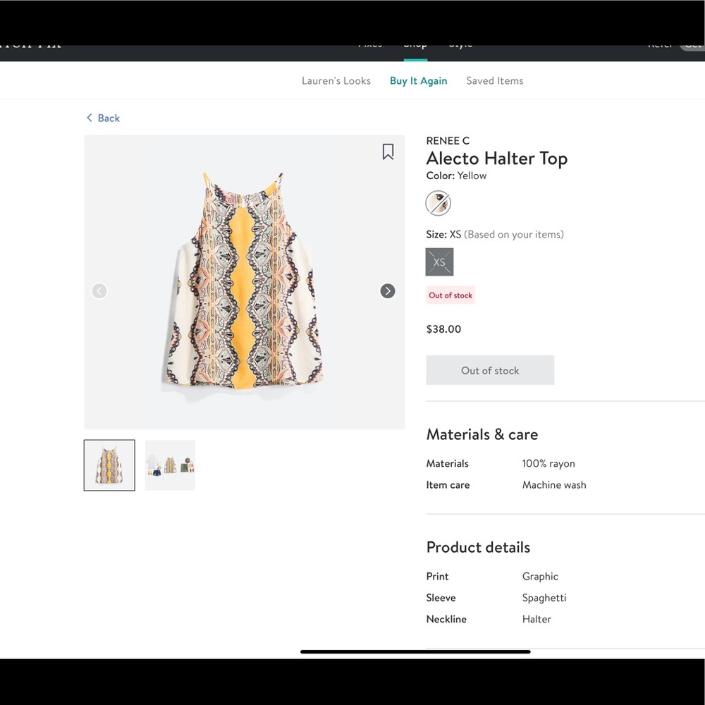 Alecto Halter Top